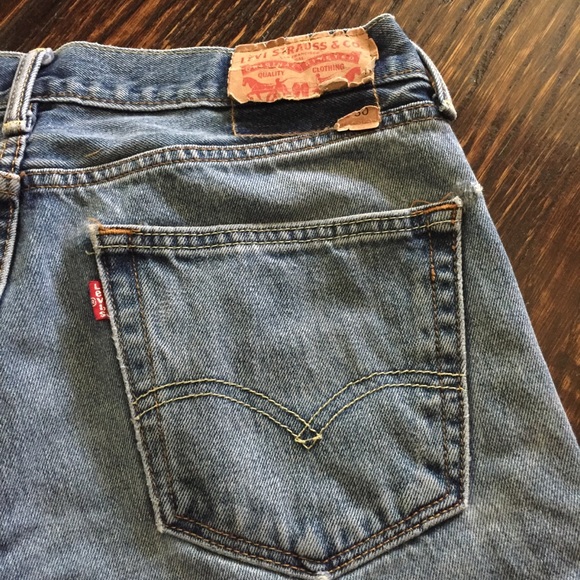 Vintage Levi Jeans for Upcycling 33 x 29 - 30 - Picture 8 of 9